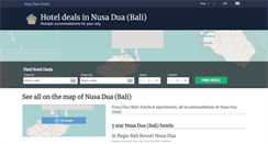 Desktop Screenshot of hotelsinnusadua.com